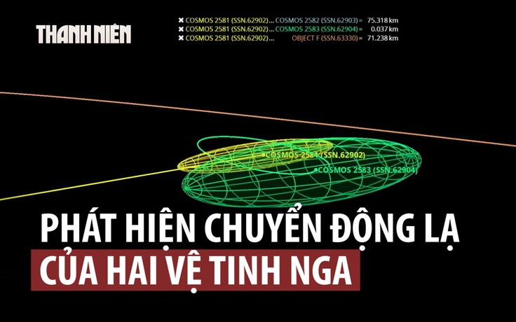 Chuyển động kỳ lạ của hai vệ tinh quân sự Nga khiến chuyên gia thắc mắc