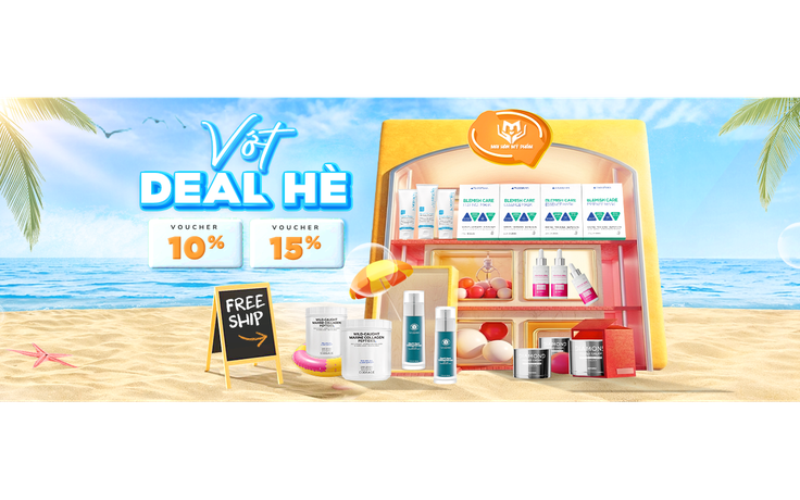 Mai Hân Mỹ Phẩm 'flex' deal tháng 5: Toàn item 'xịn', giảm sâu kèm quà 1,5 triệu đồng