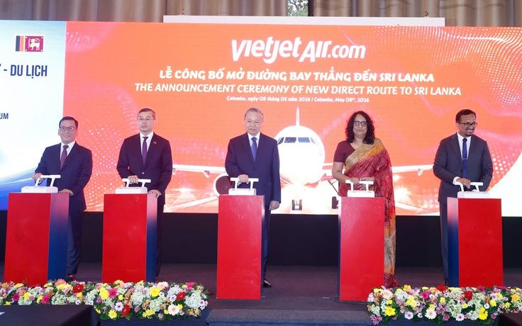 Vietjet khai mở đường bay TP.HCM - Colombo, thúc đẩy hợp tác Việt Nam - Sri Lanka
