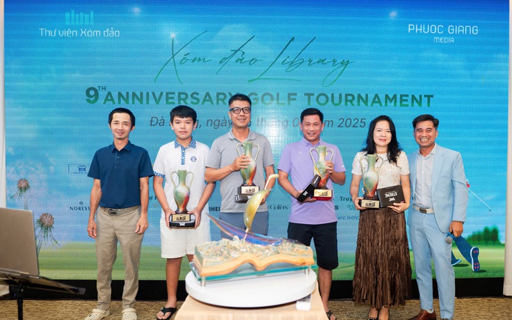 Giải golf gây quỹ mang tri thức đến với trẻ em nghèo nông thôn 