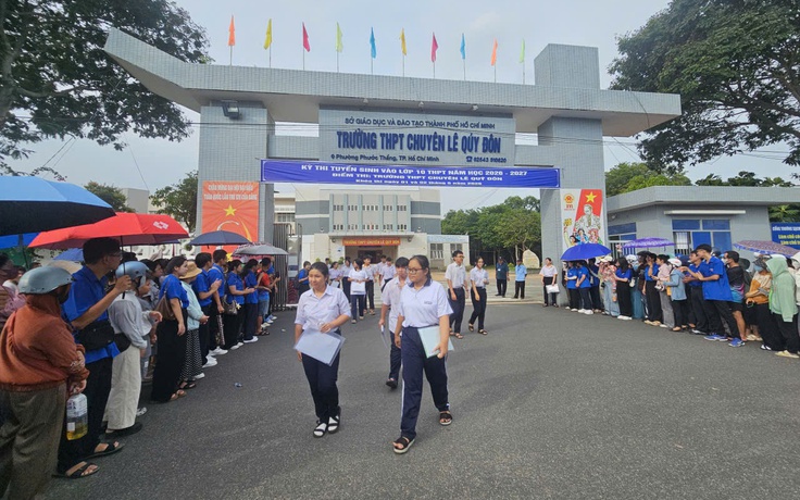 Đề tiếng Anh lớp 10 TP.HCM: Học sinh thi trường chuyên nói dễ dàng đạt điểm 9