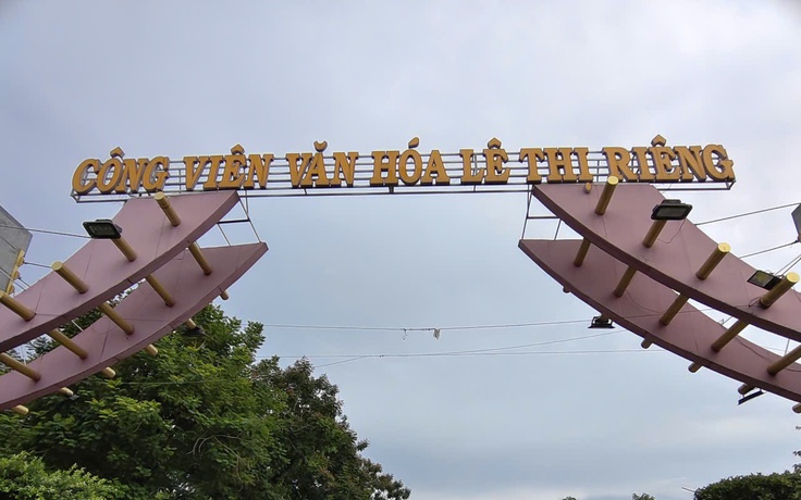 Công viên Lê Thị Riêng: Những ký ức lịch sử dưới lớp đất yên bình