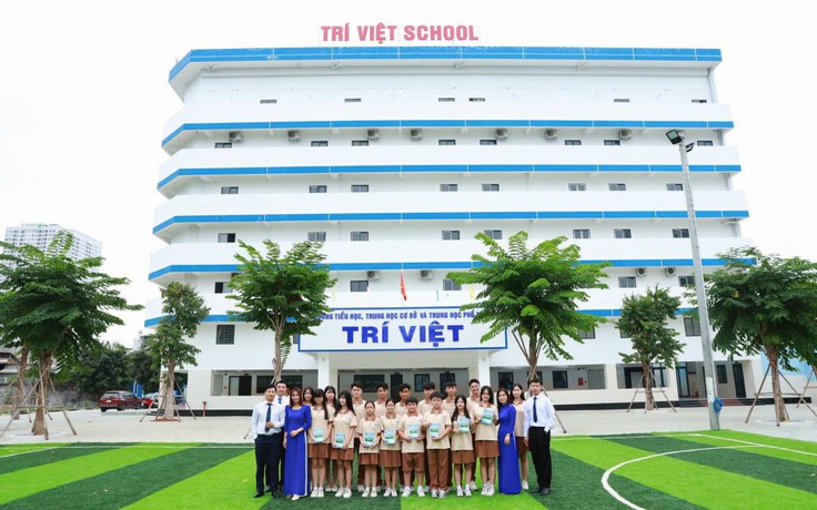 Trí Việt School: Ngôi trường có kiến trúc hiện đại nằm trong trung tâm TP.HCM