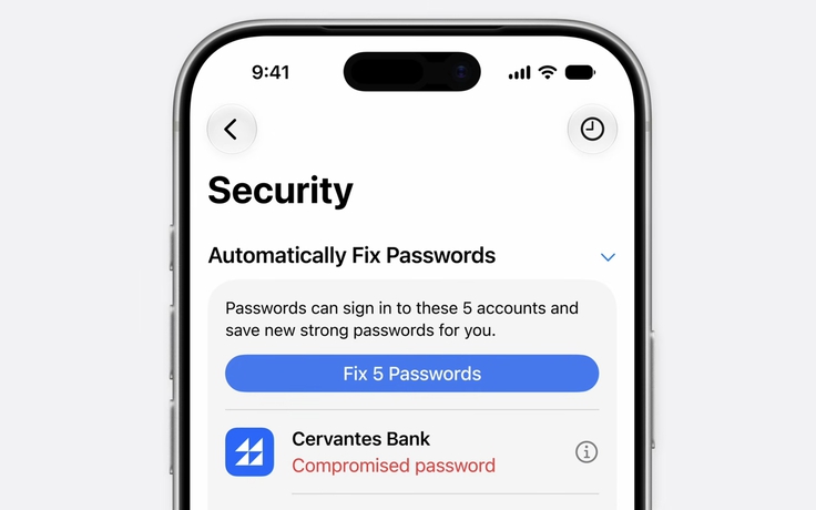 iOS 27 có khả năng đổi mật khẩu bị rò rỉ