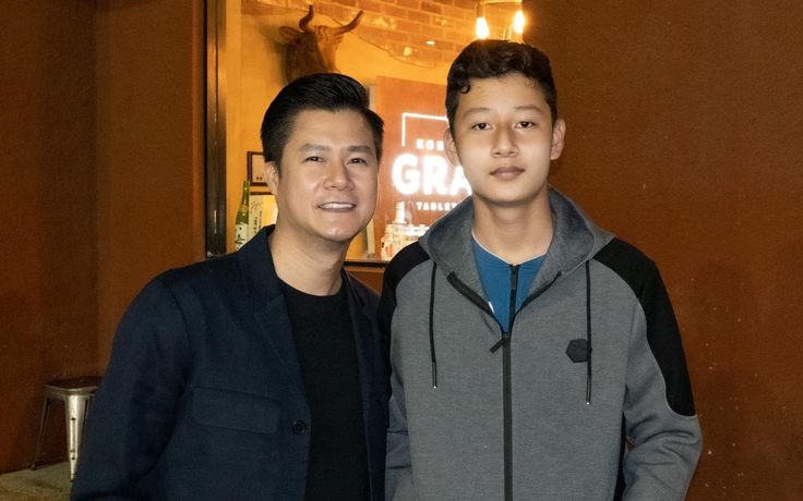 Con trai của Quang Dũng và Jennifer Phạm gây chú ý