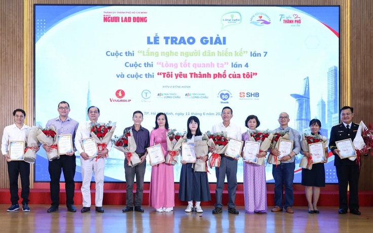 Báo Người Lao Động trao giải 3 cuộc thi lớn