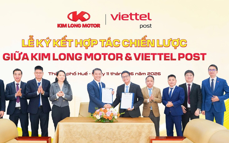 Kim Long Motor và Viettel Post ký kết hợp tác chiến lược toàn diện