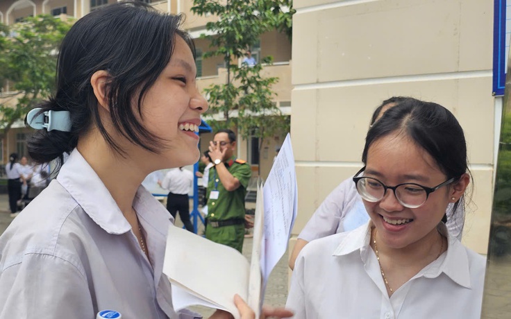 Thí sinh nhận xét: Đọc đề thi môn toán THPT cẩn thận dễ kiếm điểm 7, 8