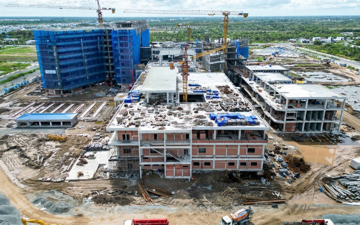 Gói thầu 755 tỉ đồng Bệnh viện đa khoa Cà Mau thi công thế nào?