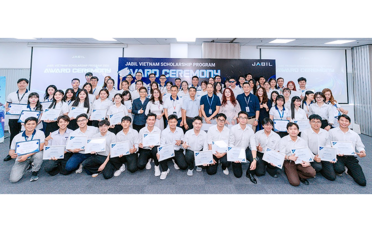 Chương trình học bổng Jabil tại Việt Nam: Thúc đẩy phát triển nguồn nhân lực bền vững