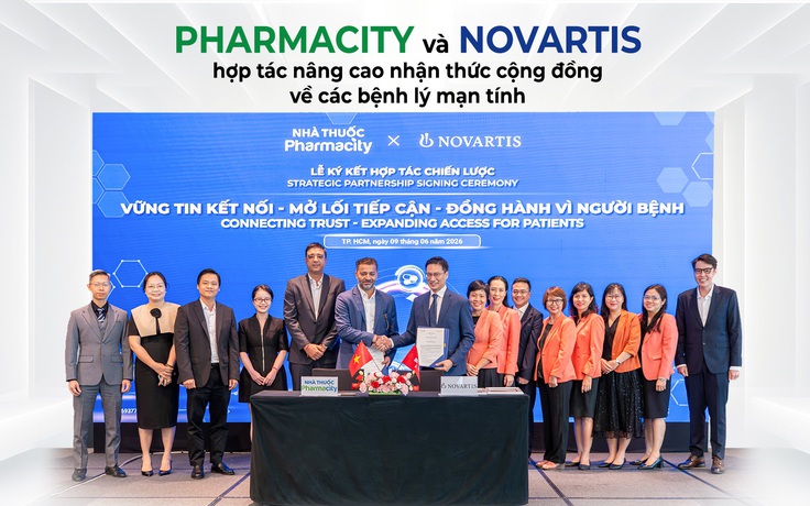Pharmacity và Novartis hợp tác nâng cao nhận thức cộng đồng về các bệnh lý mạn tính