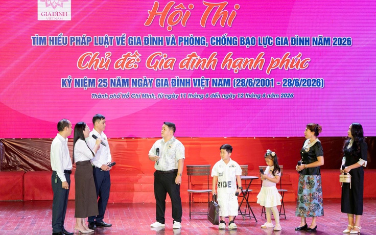 TP.HCM: 152 đội thi tìm hiểu pháp luật về phòng chống bạo lực gia đình