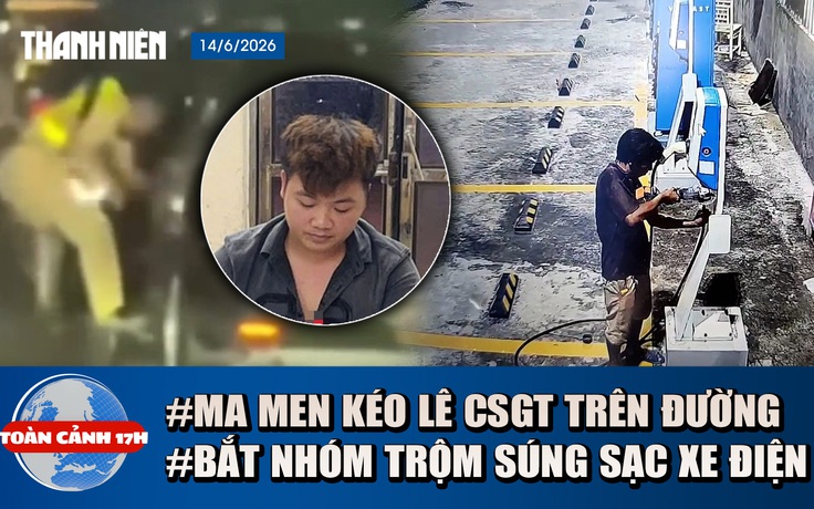 Toàn cảnh 17h: Say rượu, kéo lê CSGT trên đường | Bắt nhóm trộm súng sạc xe điện
