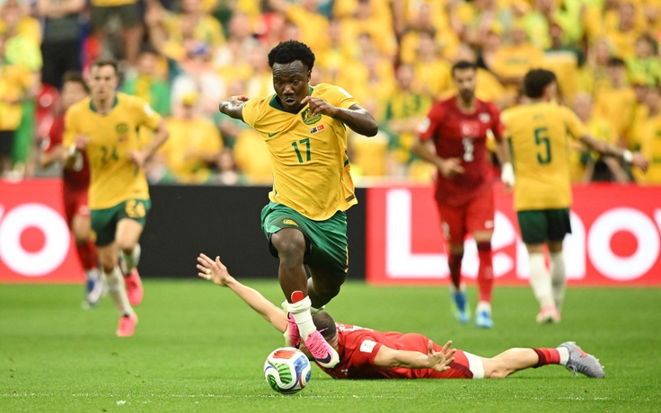 Cầu thủ Úc lập kỷ lục lịch sử cho bóng đá châu Á tại World Cup 2026