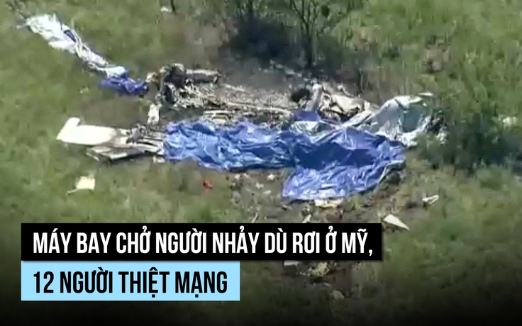 Máy bay chở 11 khách nhảy dù rơi ở Mỹ, toàn bộ thiệt mạng