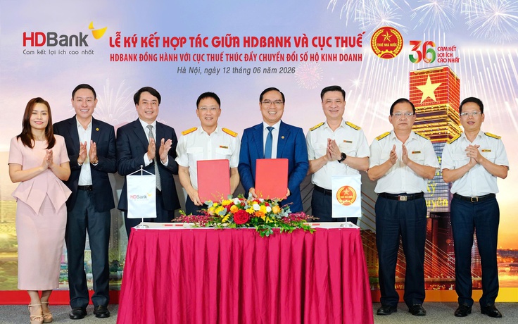 HDBank đồng hành cùng Cục Thuế thúc đẩy chuyển đổi số hộ kinh doanh 