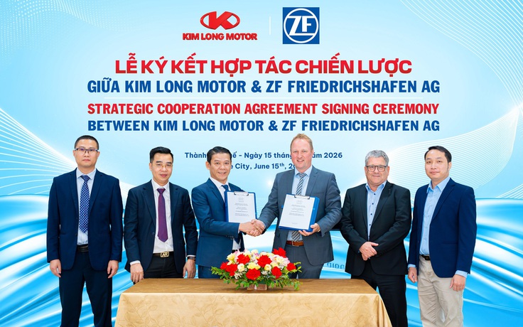 Kim Long Motor hợp tác ZF Group, thúc đẩy xuất khẩu xe Việt ra toàn cầu