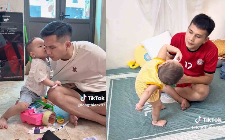 Lan tỏa trên mạng xã hội: Nhật ký làm cha 'triệu view'