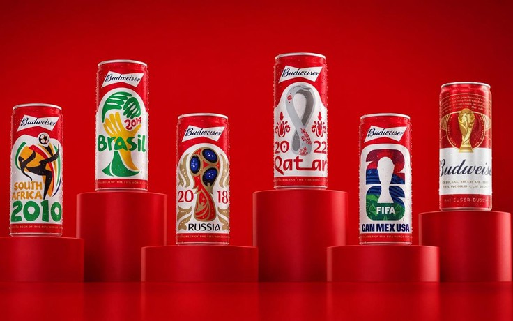 Budweiser giới thiệu 6 phiên bản đặc biệt FIFA World Cup 2026™, cơ hội trúng vàng 24K