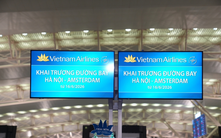 Vietnam Airlines chính thức khai thác đường bay thẳng Hà Nội - Amsterdam