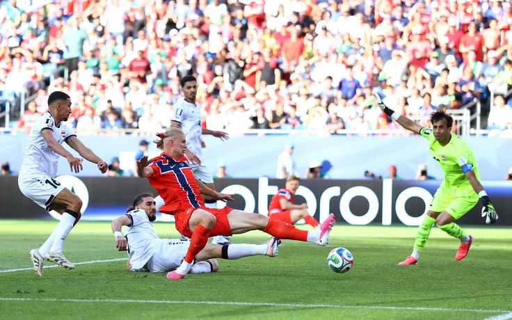 World Cup 2026, Iraq 1-2 Na Uy: Haaland lập cú đúp