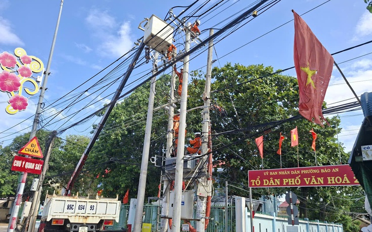 Công ty Điện lực Khánh Hòa nỗ lực bảo đảm nguồn điện mùa khô năm 2026