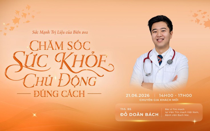 Chuyên gia Viện Tim mạch Việt Nam tư vấn sự kiện 'Sức Mạnh Trị Liệu Của Biển'