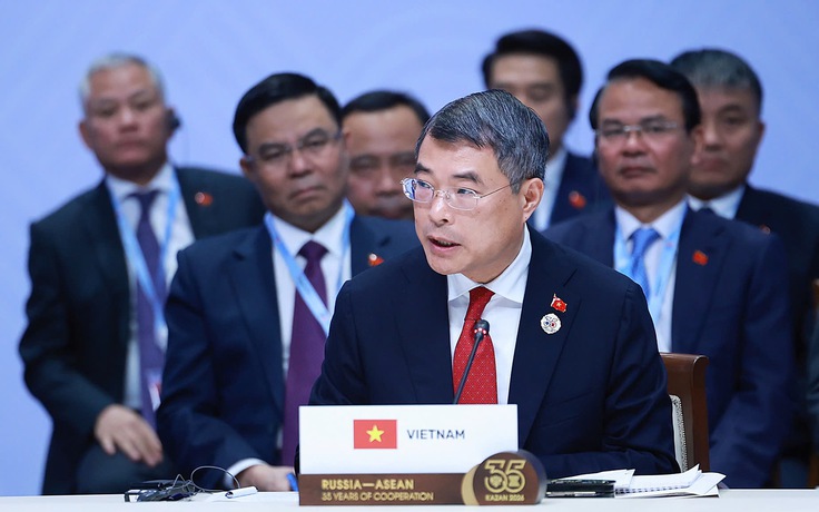 Thủ tướng Lê Minh Hưng nêu 3 định hướng thúc đẩy quan hệ ASEAN - Nga