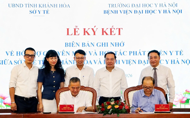 Khánh Hòa hợp tác y tế với Bệnh viện Đại học Y Hà Nội