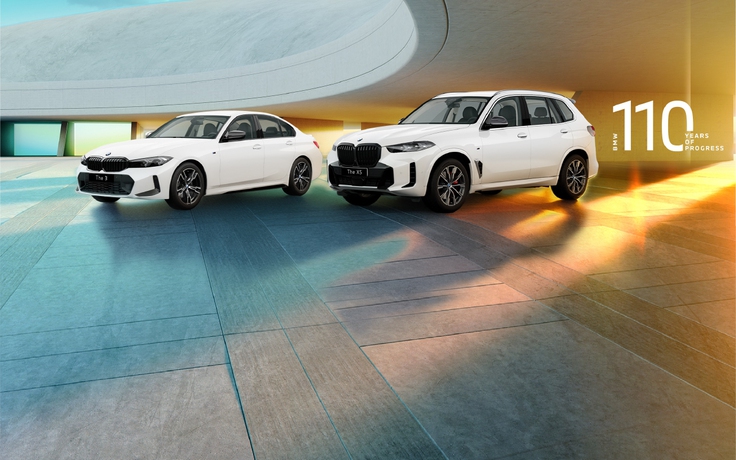 BMW 3 SERIES và BMW X5: Dấu ấn di sản với bộ phụ kiện 110 năm
