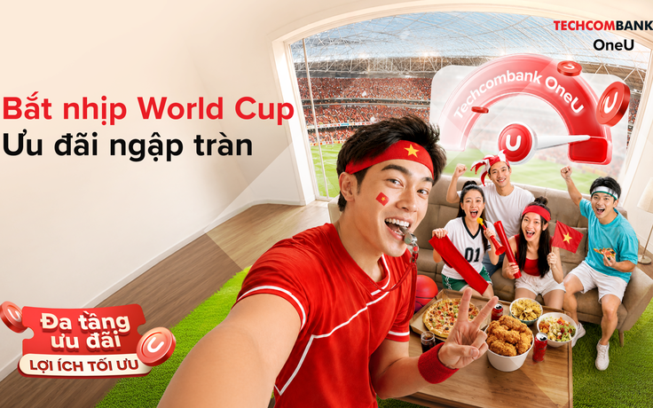 Săn trọn niềm vui World Cup 2026 từ mọi khoản chi tiêu với Techcombank OneU