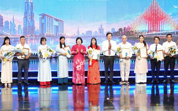 Trao giải báo chí TP.HCM lần thứ 44, tôn vinh những tác phẩm xuất sắc
