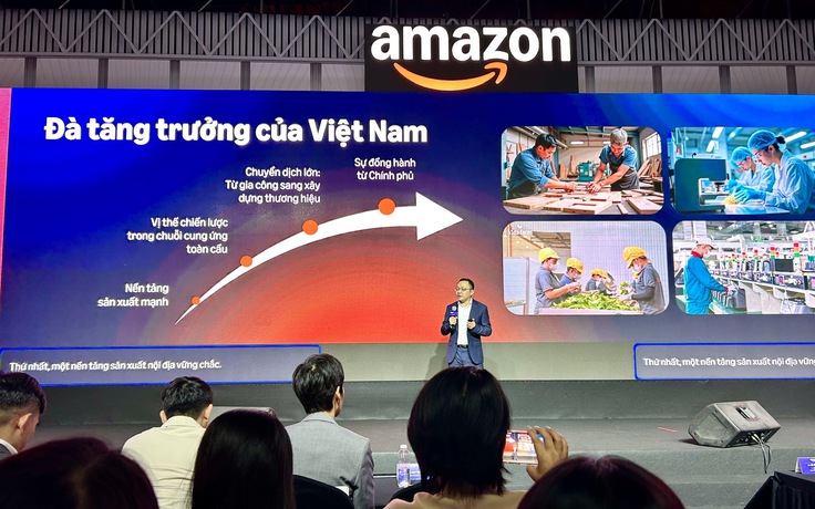 Nhà bán hàng Việt Nam đạt doanh số trên 1 triệu USD qua Amazon tăng 60%