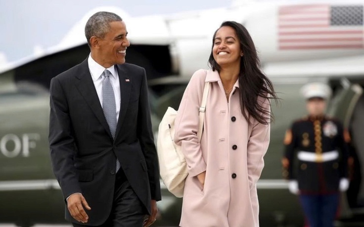 Con gái Barack Obama 'cấm' bố mẹ can dự vào sự nghiệp của mình