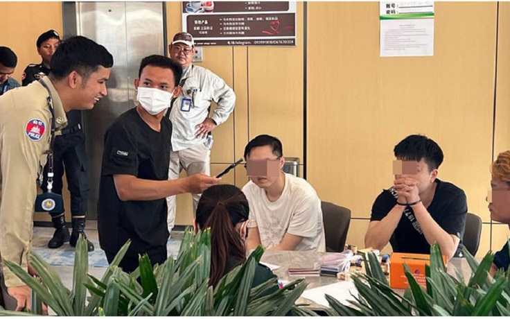 Campuchia tiếp tục triệt phá các mạng lưới lừa đảo trực tuyến