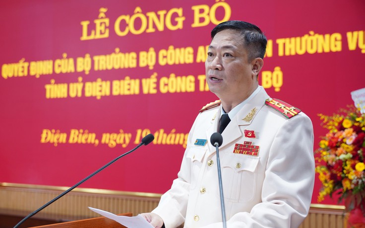 Trưởng phòng C03 Bộ Công an làm Phó giám đốc Công an tỉnh Điện Biên