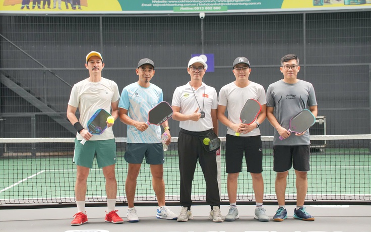Tranh tài sôi nổi giải pickleball Báo Thể thao & Văn hóa 2026