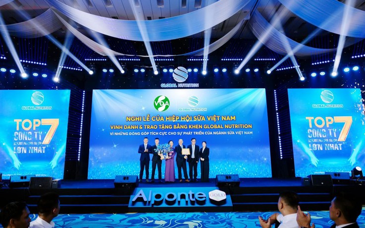 Hiệp hội sữa trao bằng khen cho Global Nutrition vì đóng góp tích cực ngành sữa Việt Nam