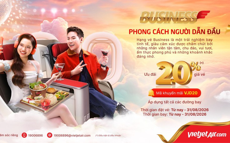 Hè rực rỡ, Vietjet tăng 30% chuyến, cung cấp 8,8 triệu vé từ 0 đồng