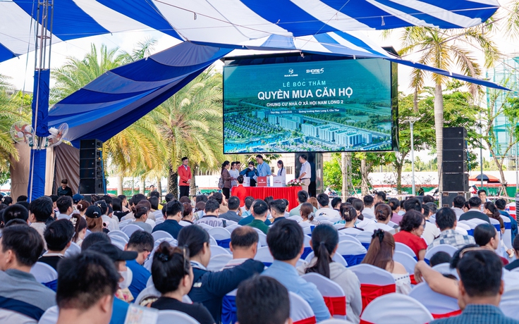 Gần 100% căn hoàn tất đặt cọc dự án NOXH Nam Long 2