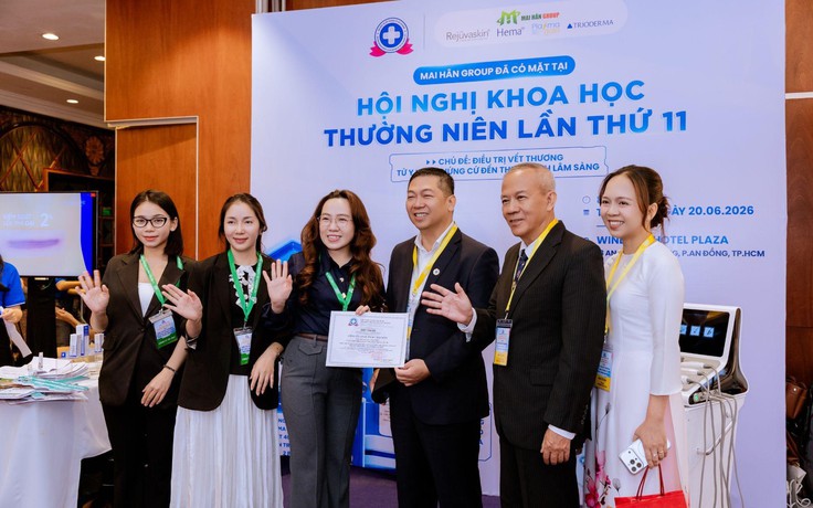 Mai Hân Group giữ nhịp kết nối cùng Hội Điều trị vết thương TP.HCM
