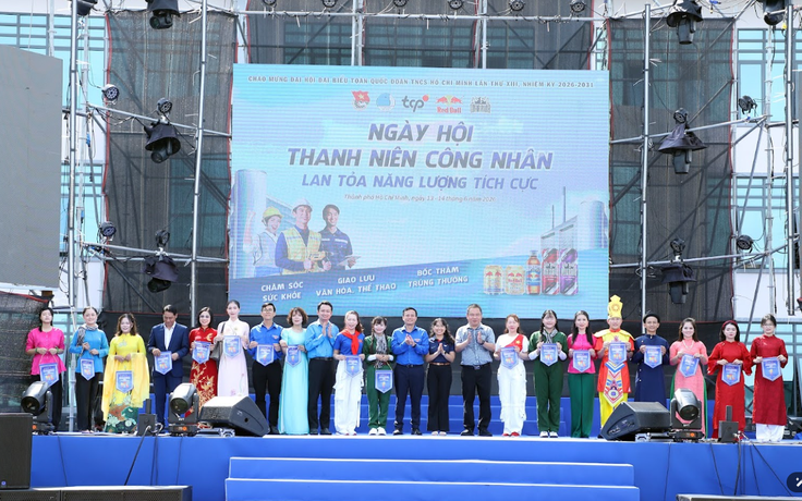 2.000 công nhân và người dân TP.HCM hòa mình vào Ngày hội Thanh niên công nhân 2026