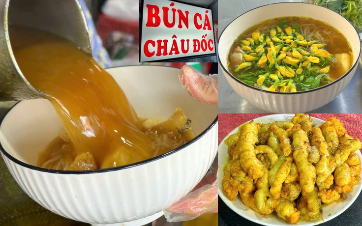 Ăn bún cá Châu Đốc nổi tiếng ở trung tâm TP.HCM, tìm giai thoại 'ngày xửa ngày xưa'