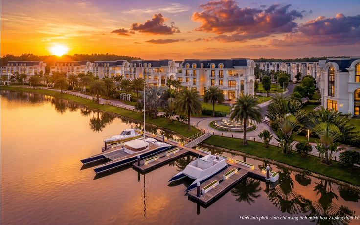 Mansion Riverside Villas: Bộ sưu tập dinh thự hoàng gia ven sông của giới thượng lưu