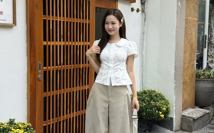 Mặc đẹp không khó ngày hè với những kiểu áo tay ngắn