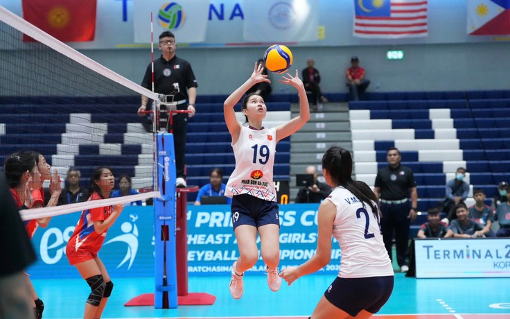 Xác định đối thủ U.18 bóng chuyền nữ Việt Nam tại bán kết giải Đông Nam Á 