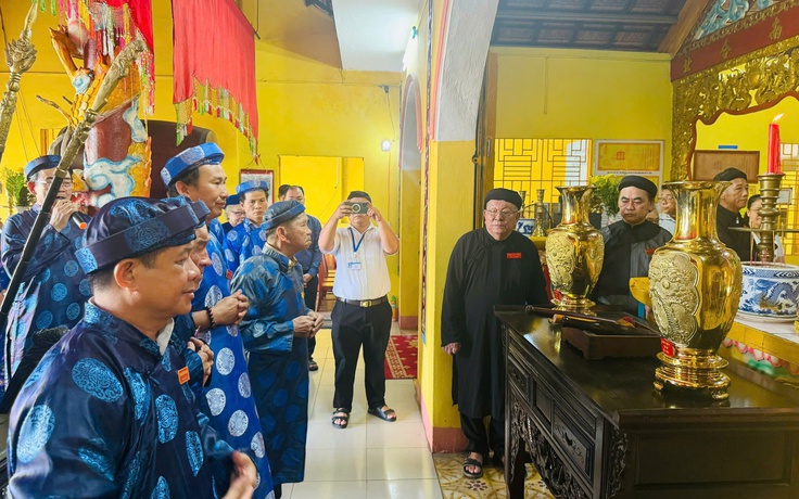Sắc phong thần vua Tự Đức và câu chuyện báu vật ở đình Mỹ Hòa, Bà Điểm
