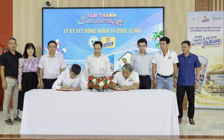 Larue đồng hành cùng Lễ hội biển Tam Thanh 2026