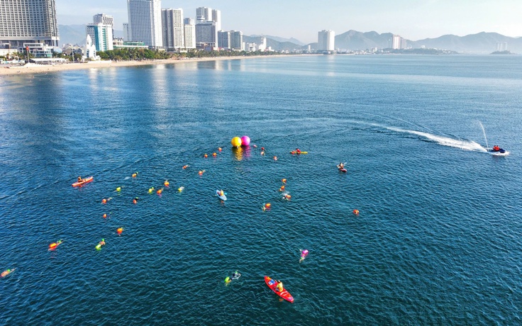 Hơn 1.500 VĐV tranh tài tại SeaStar Nha Trang Bay, kình ngư Ánh Viên đồng hành