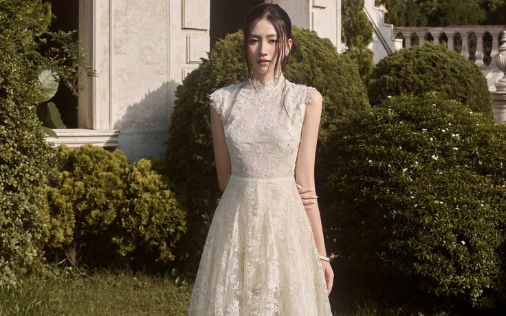 Váy ren thêu hoa, điểm nhấn kiêu kỳ cho phong cách mùa hạ